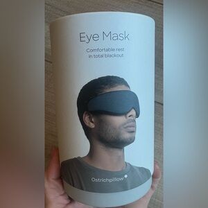 $45 Ostrichpillow Eye Mask, Sleep Mask for Men Women 100% Blackout, No Pressure